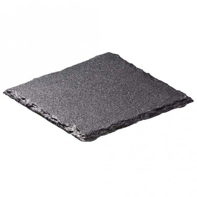 Bierdeckel Untersetzer Schiefer-Platte mit Gravur deines Logos 10x10 cm