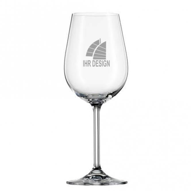 Rotweinkelch "Clara" mit Gravur deines Logos 420 ml