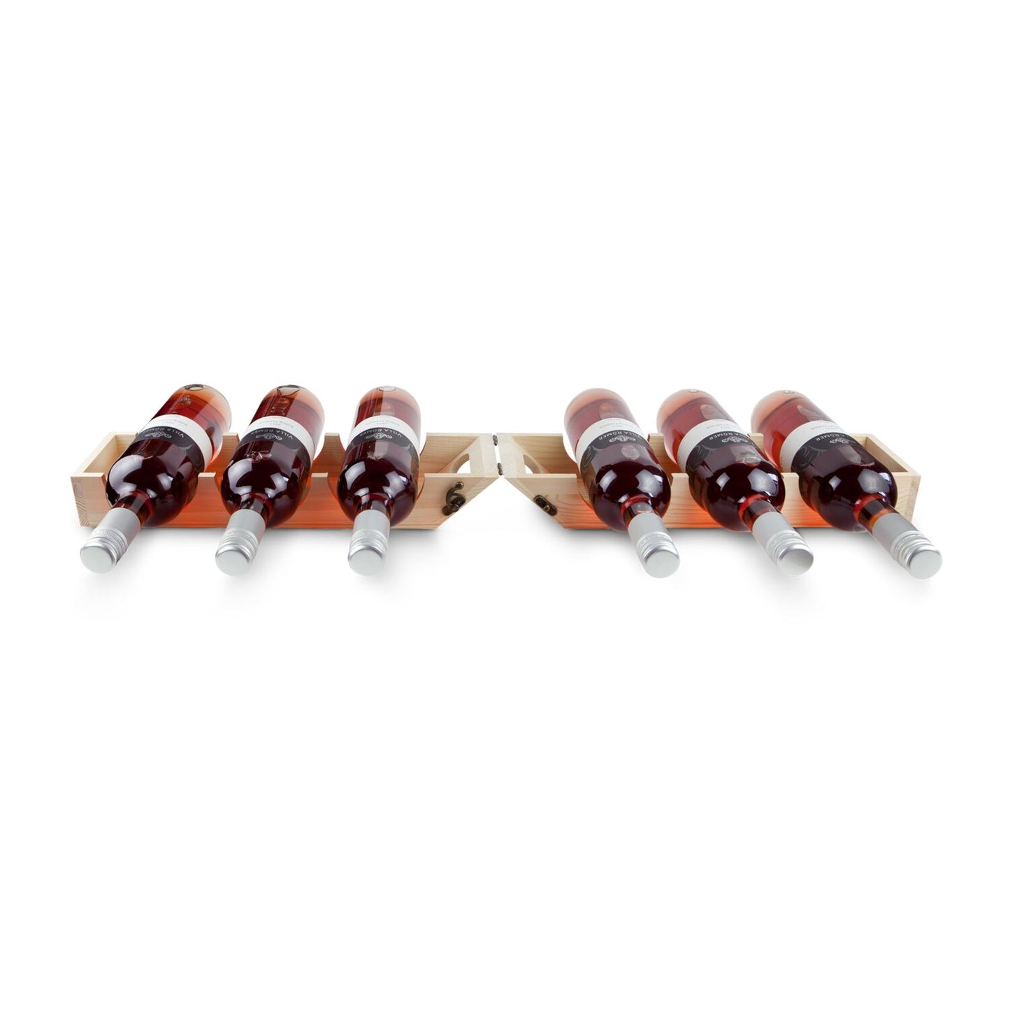 Rackpack – Weinregal-Geschenkset inklusive Roséwein