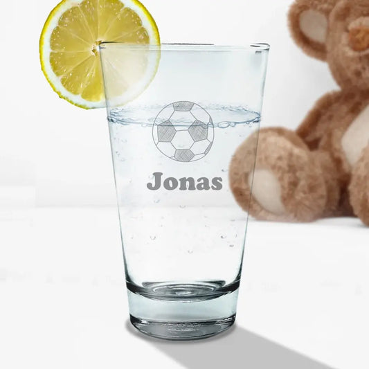 Leonardo Trinkglas / Saftglas für Kinder mit Namen graviert