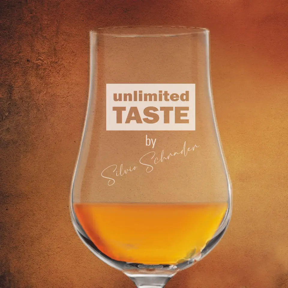 Graviertes Whiskyglas Stölzle personalisiert mit deinem Namen