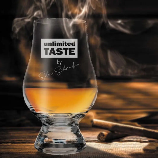 Whiskyglas Glencairn mit Namensgravur