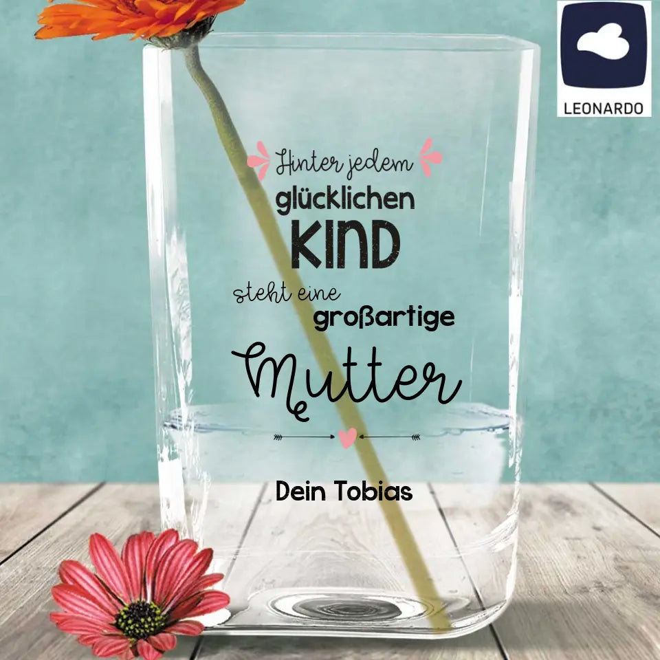 Individuell bedruckte Vase von Leonardo mit deinem Wunschmotiv