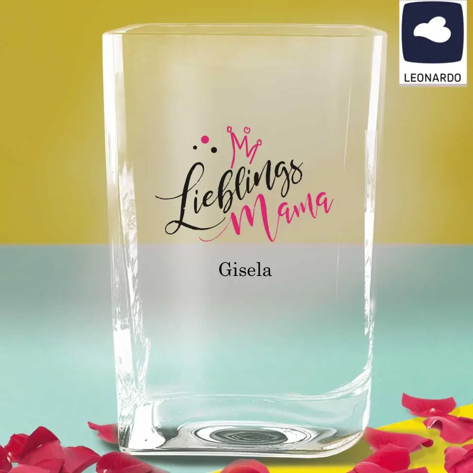 Bedruckte Vase von Leonardo für den Lieblings-Menschen