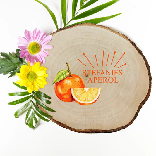 Untersetzer für Aperol bedruckt mit deinem Wunschnamen