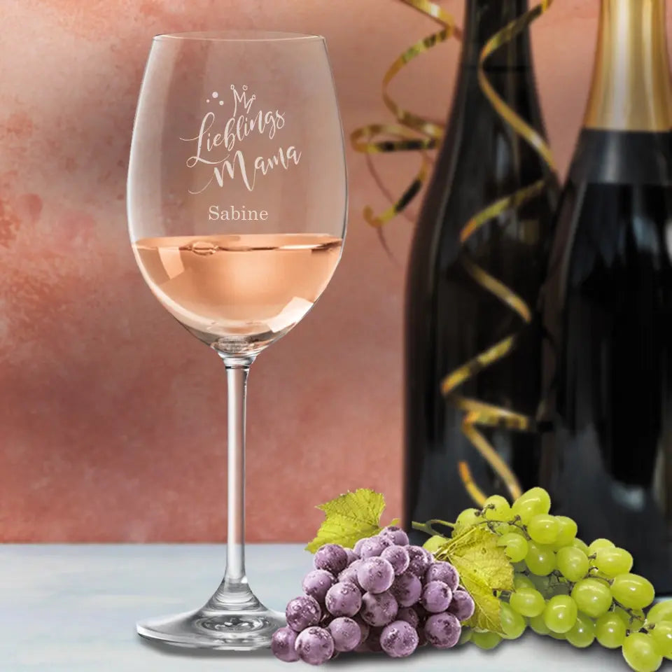 Graviertes Leonardo Weinglas als Geschenkidee – Eve Agsten