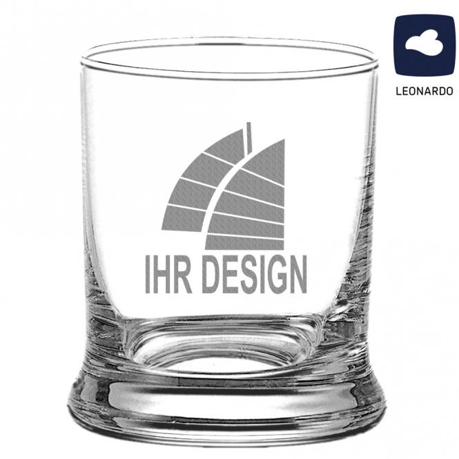 Leonardo Whiskyglas mit Gravur deines Logos 350 ml