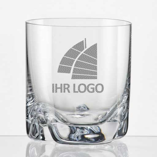 Whiskyglas mit Gravur deines Logos / Designs 280 ml