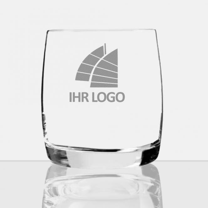 Whiskyglas mit Gravur deines Logos / Designs 290 ml