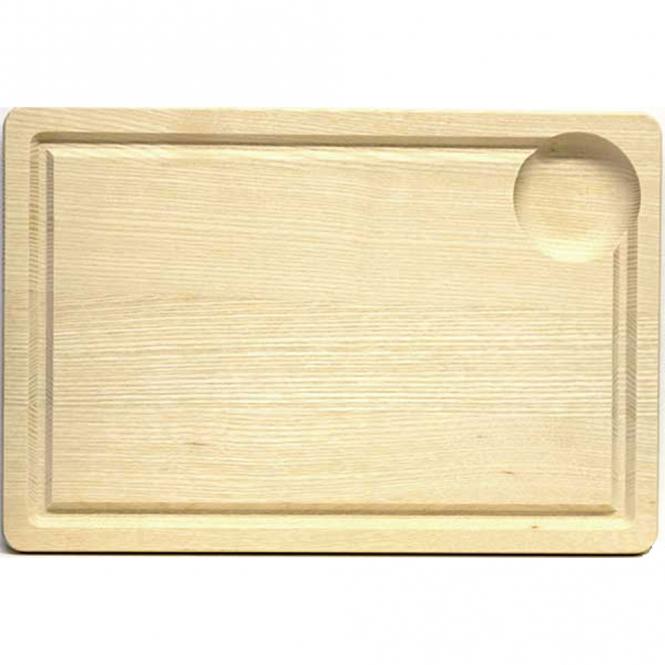 Großes Schneidebrett / Holzbrett mit Gravur deines Logos / Designs 300x200 mm