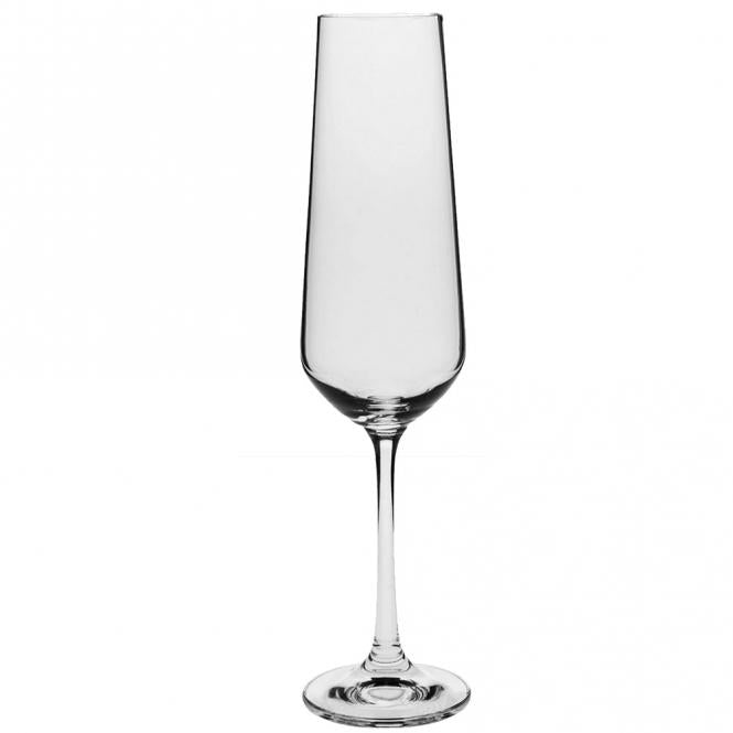 Stilvolles Sektglas / Champagnerkelch mit Gravur deines Logos / Designs 200 ml