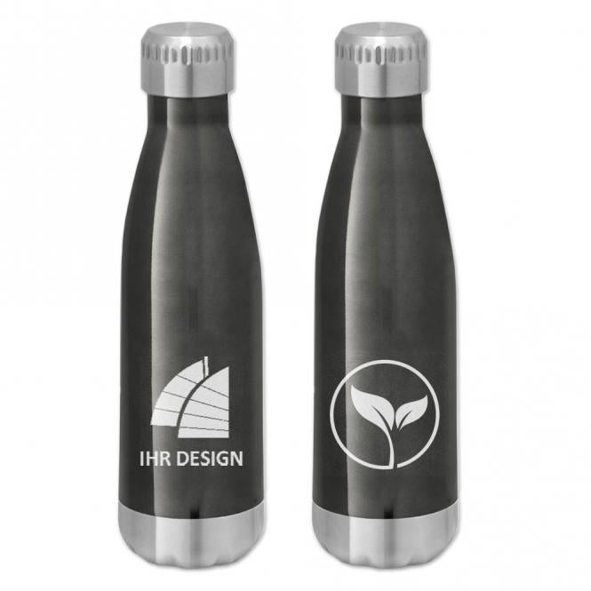 Isolierflasche mit Gravur deines Logos / Designs 0,5 l