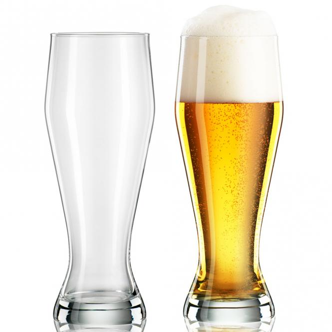 Weizenbierglas mit Gravur deines Logos / Designs 0,5l