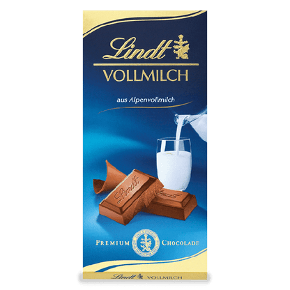 Lindt Schokolade mit Fotodruck deines Logos / Designs (100 g)