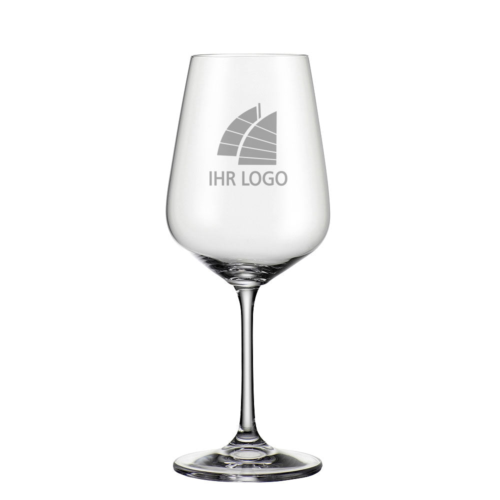 Weinglas mit Gravur deines Logos / Designs 480 ml