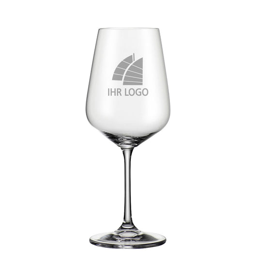 Weinglas mit Gravur deines Logos / Designs 480 ml