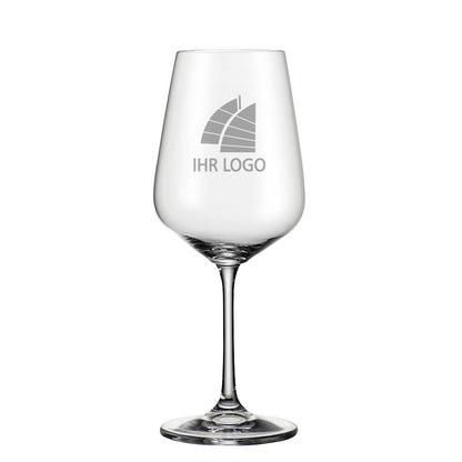 Weinglas mit Gravur deines Logos / Designs 480 ml