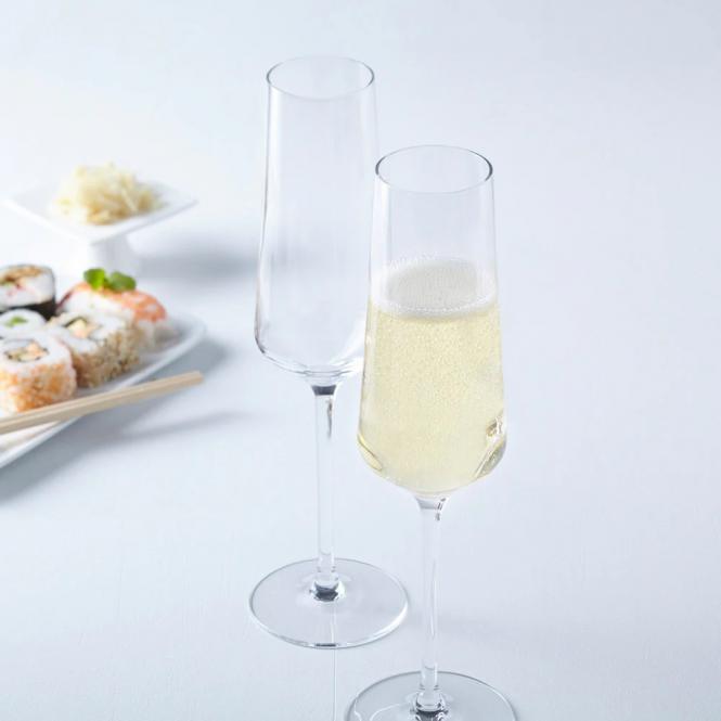 Leonardo Puccini Sektglas mit Gravur deines Logos / Designs 280 ml