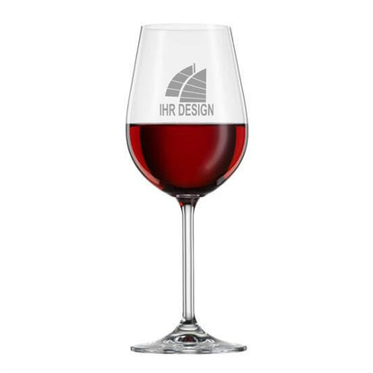 Rotweinkelch "Clara" mit Gravur deines Logos / Designs 420 ml