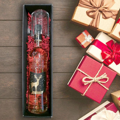 Glühwein-Geschenk-Set mit Namensliste