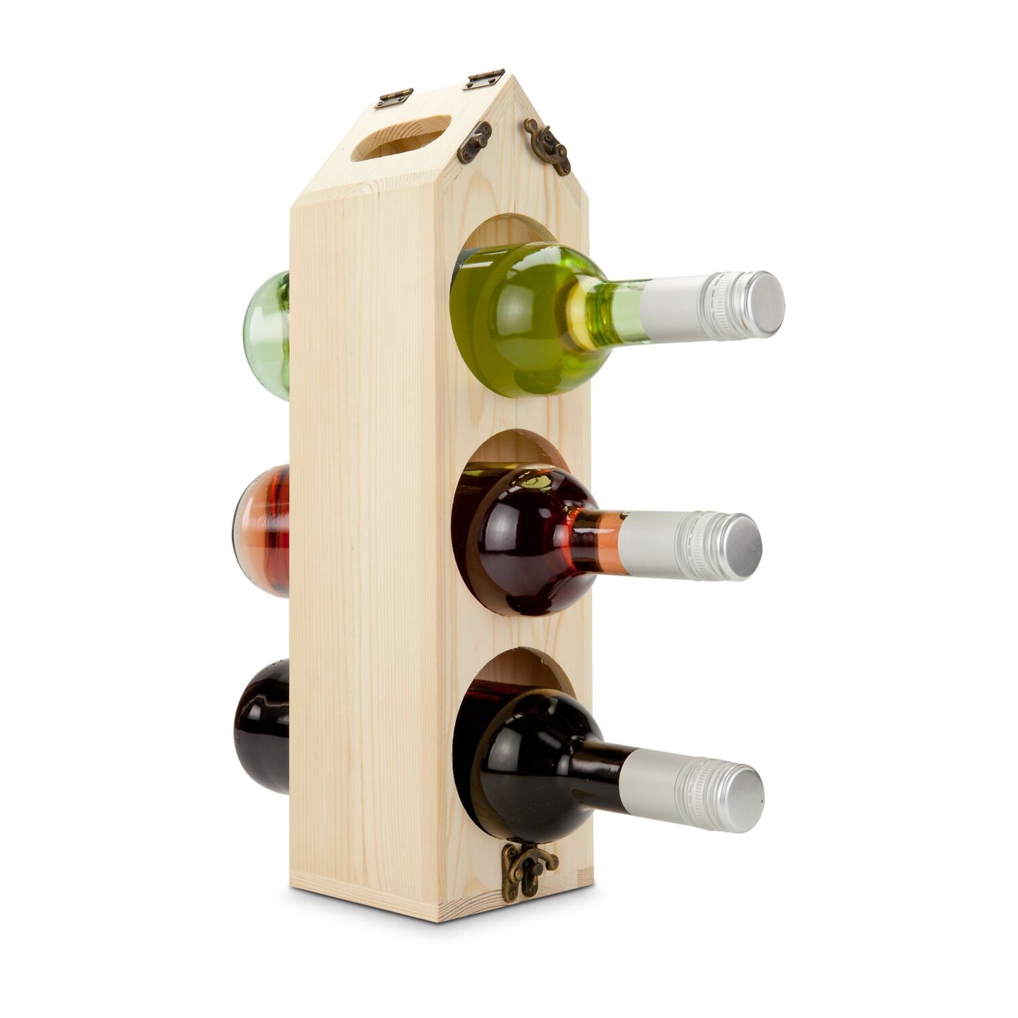 Rackpack – Weinregal-Geschenkset inklusive Roséwein