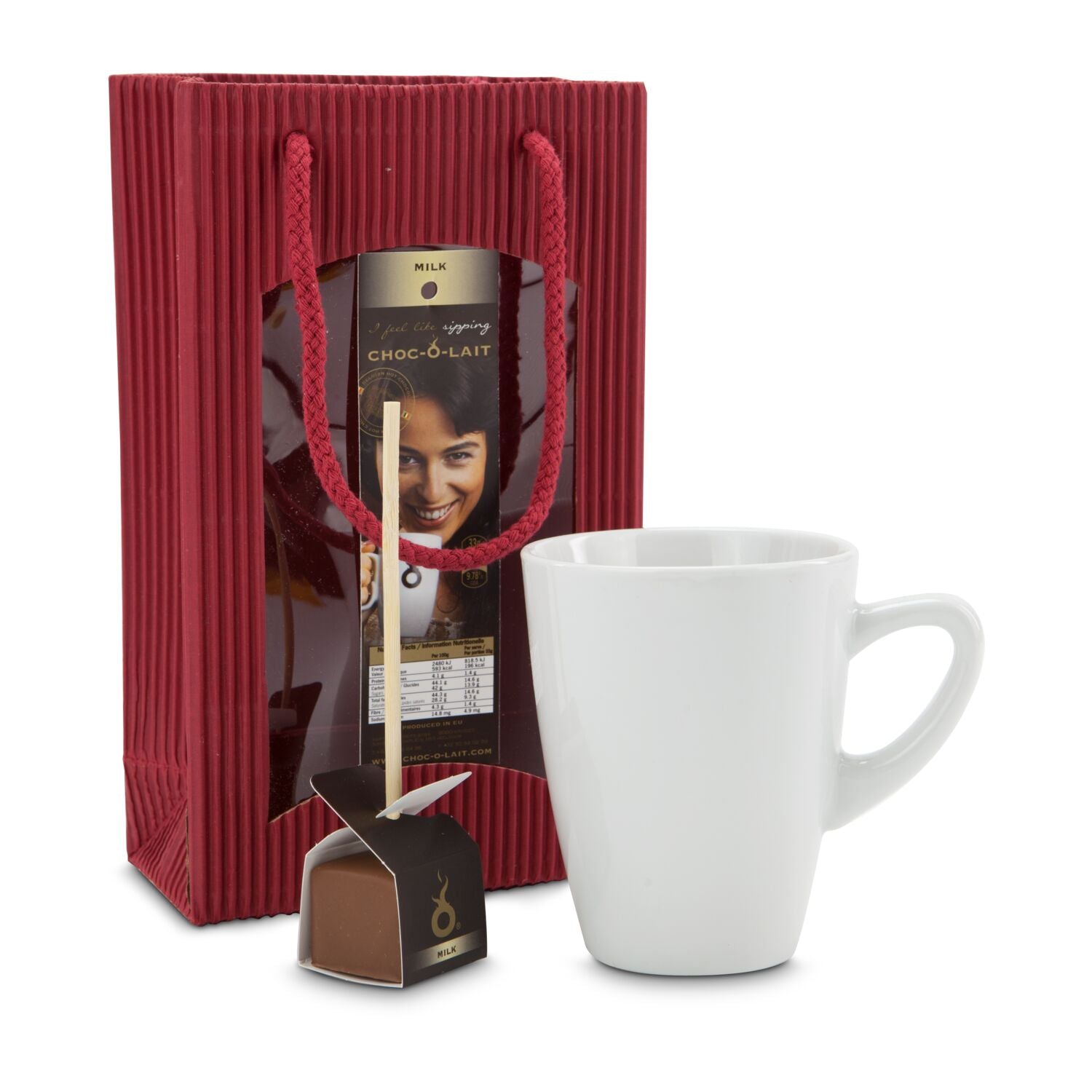 Schokostick in Tasse