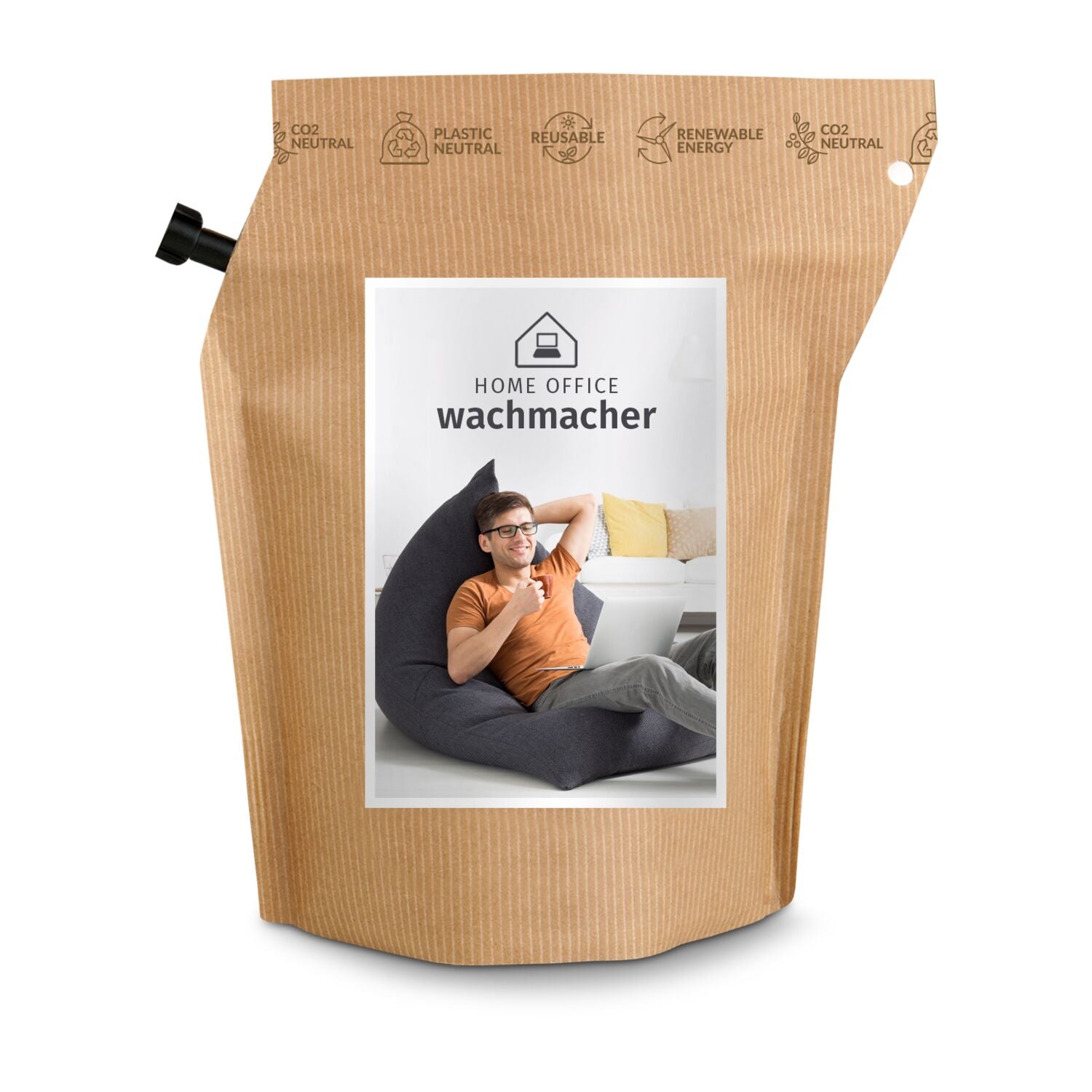 Home-Office Wachmacher Kaffee Brühbeutel Honduras, wiederverwendbar, Fairtrade