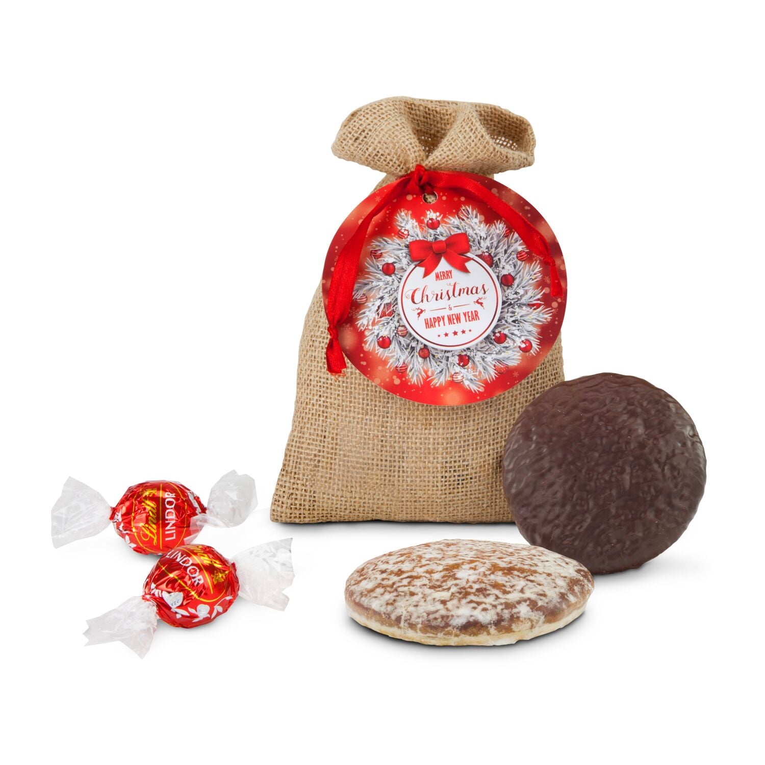 Süßes Weihnachtssäckchen
