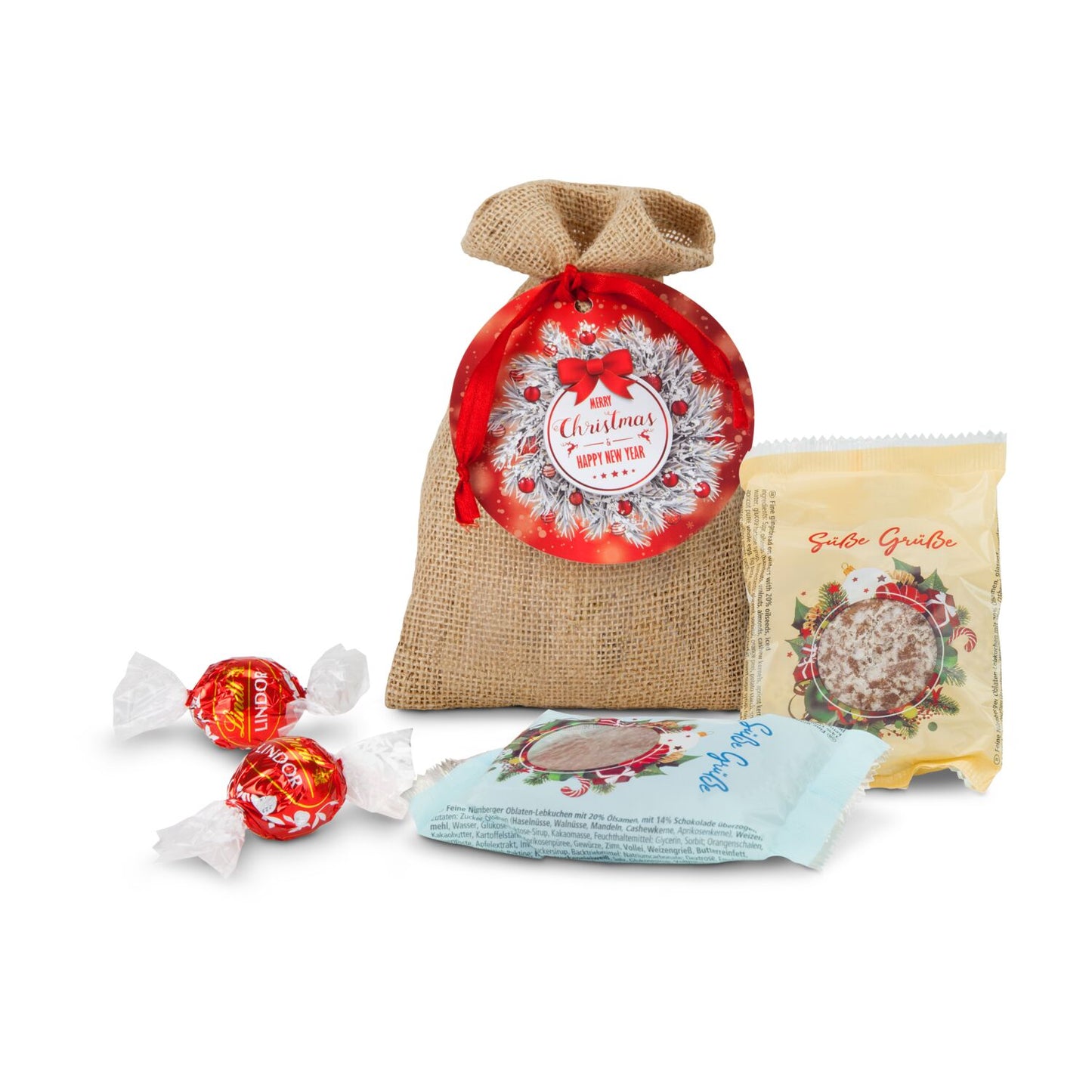Süßes Weihnachtssäckchen