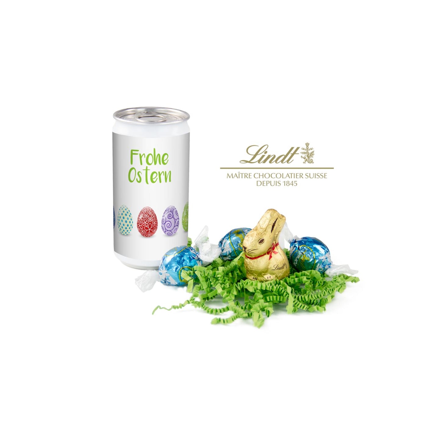 Lindt-Oster-Überraschung, Das Nest in der Dose - verschiedene Designs