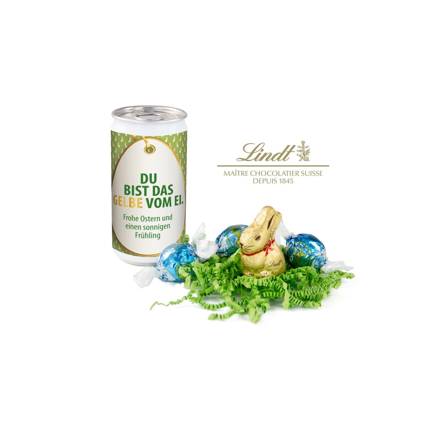 Lindt-Oster-Überraschung, Das Nest in der Dose - verschiedene Designs