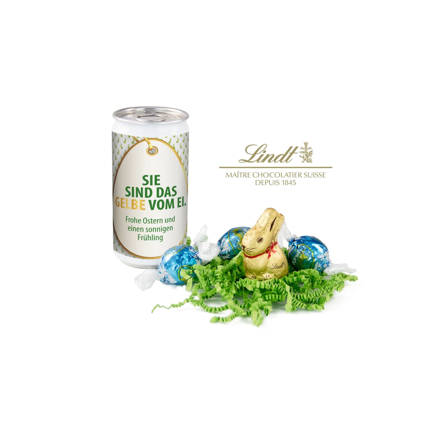 Lindt-Oster-Überraschung, Das Nest in der Dose - verschiedene Designs