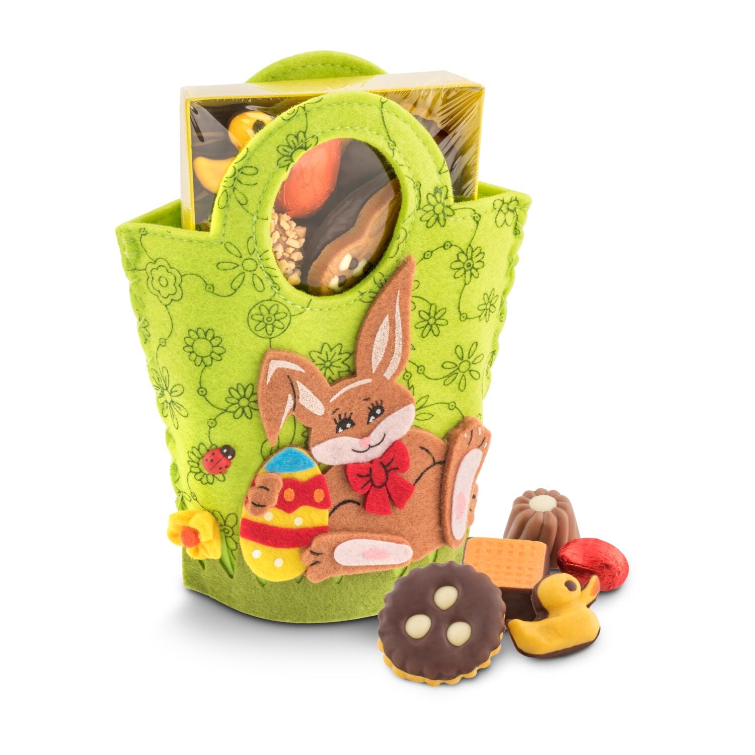 Filztasche Hase, Ostergebäckmischung 200 g