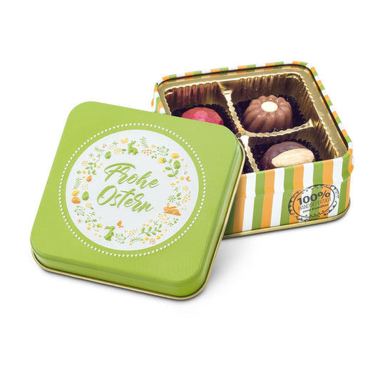 Frohe Ostern - Pralinendose mit 50 g