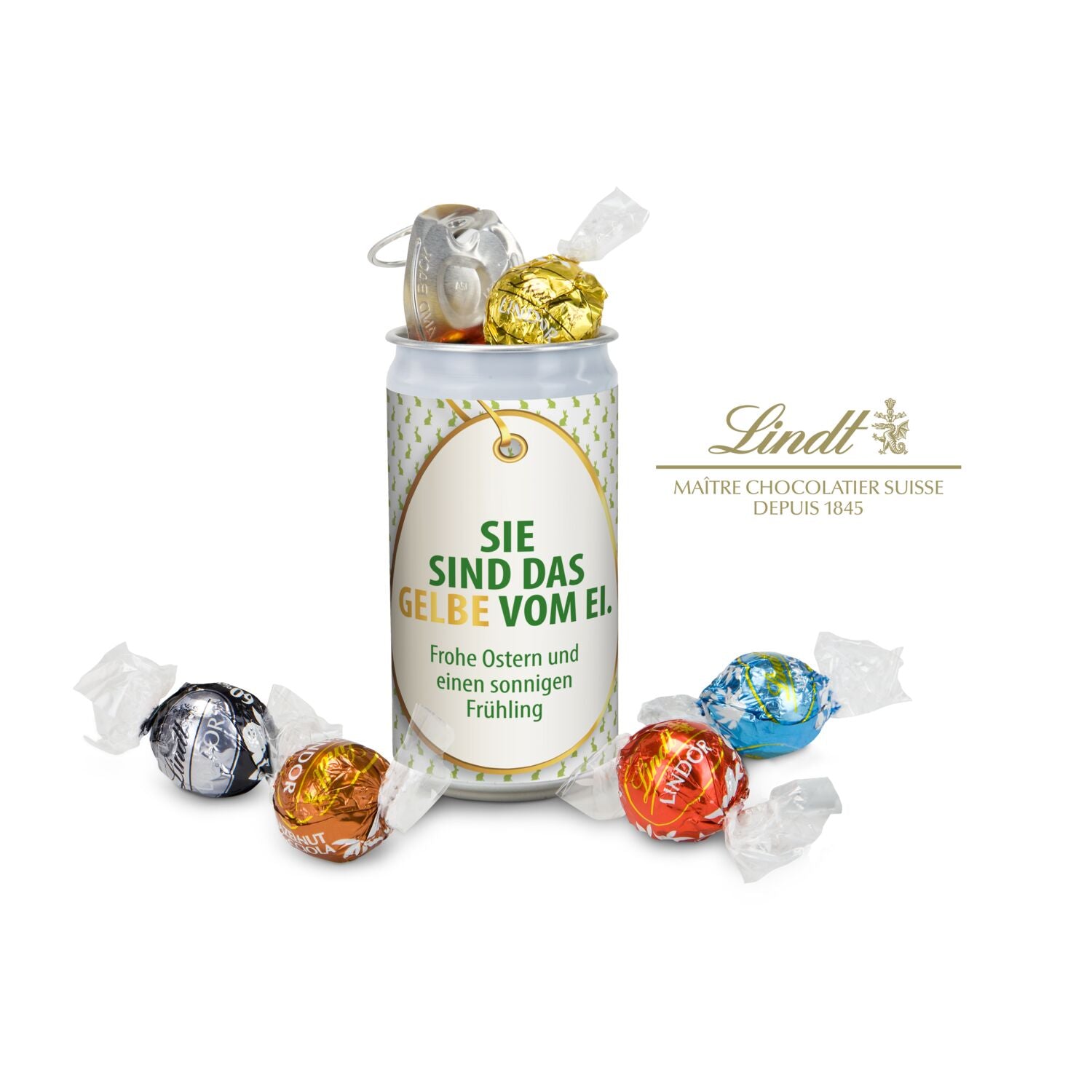 Lindt-Geheimnis Ostern, das Nest in der Dose - verschiedene Designs