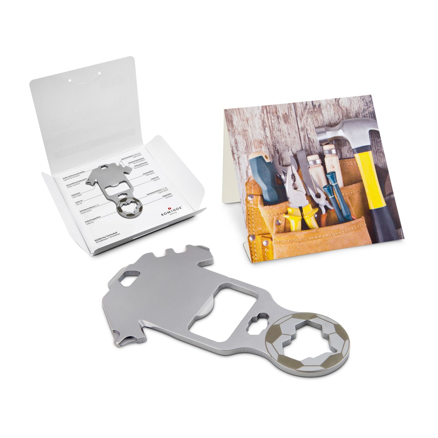 ROMINOX® Key Tool / Multifunktionswerkzeug im Motiv-Mäppchen Werkzeug