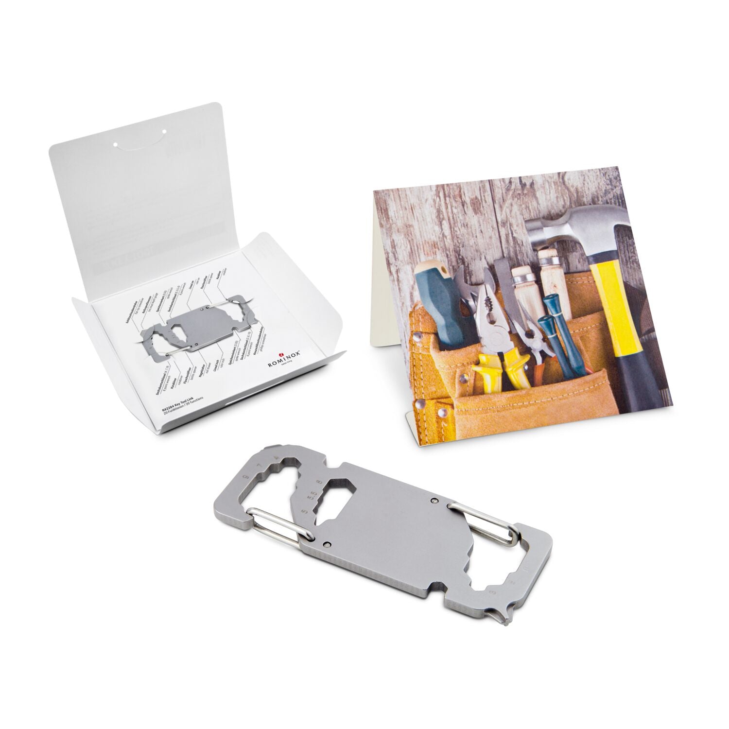 ROMINOX® Key Tool / Multifunktionswerkzeug im Motiv-Mäppchen Werkzeug