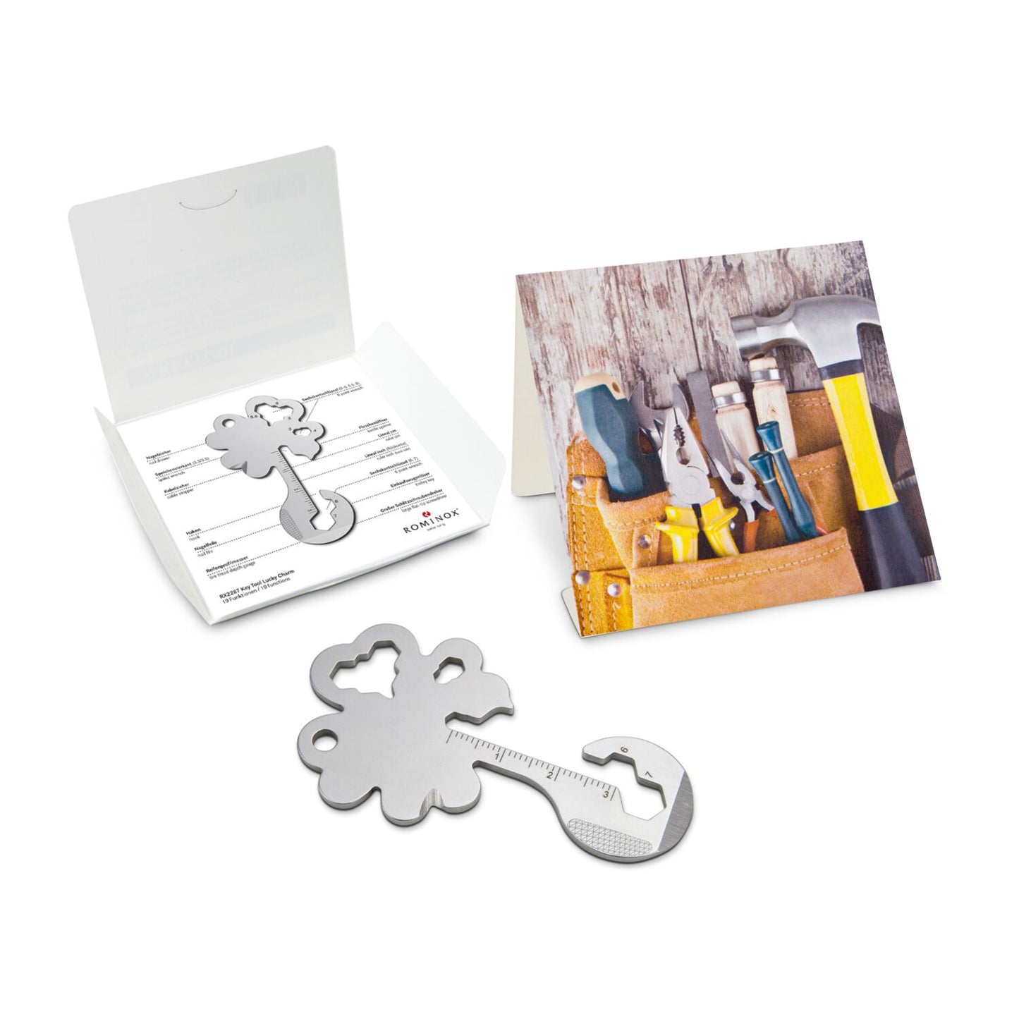 ROMINOX® Key Tool / Multifunktionswerkzeug im Motiv-Mäppchen Werkzeug