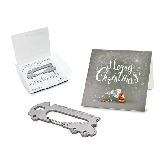 ROMINOX® Key Tool / Multifunktionswerkzeug im Motiv-Mäppchen Merry Christmas