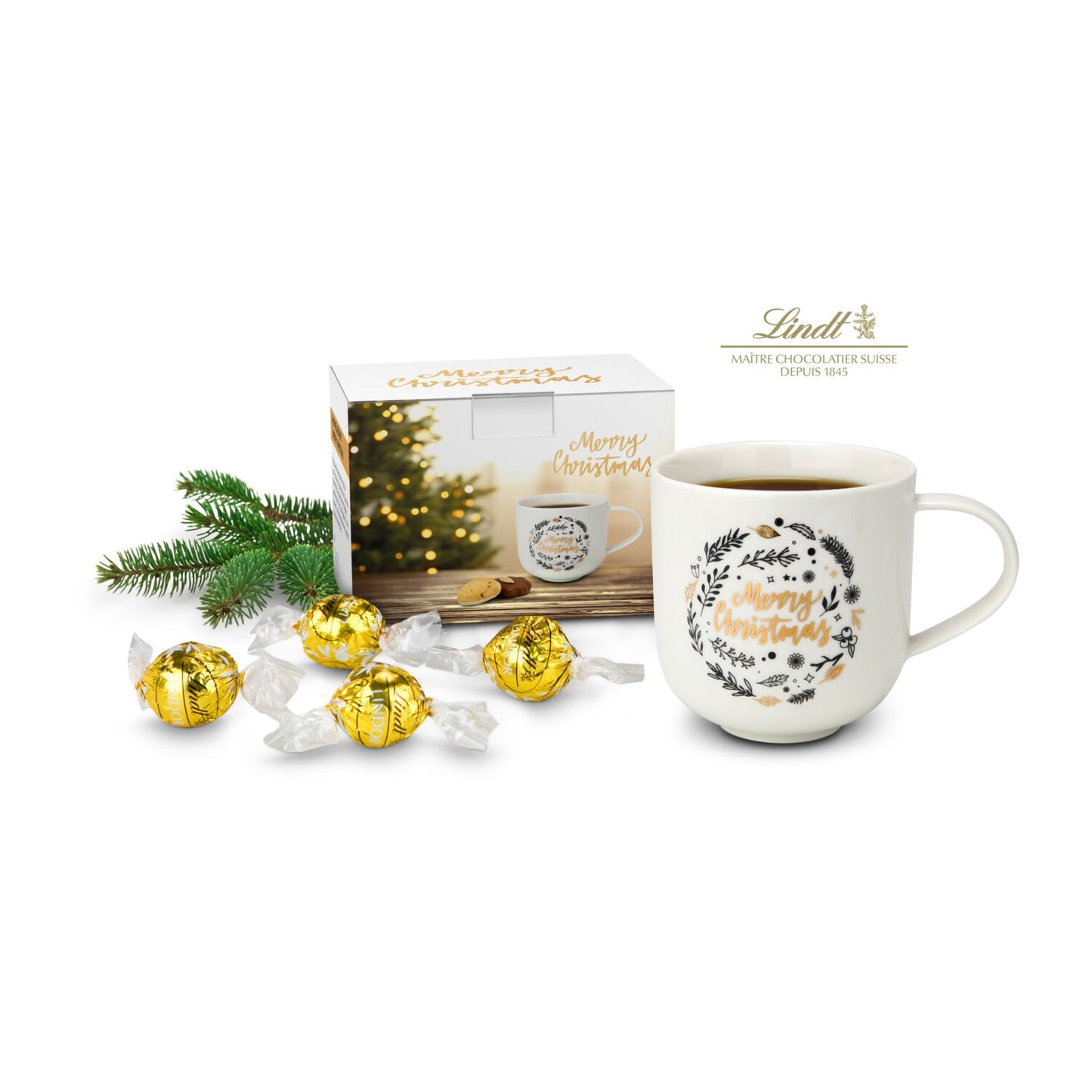 Süße Weihnachtstasse