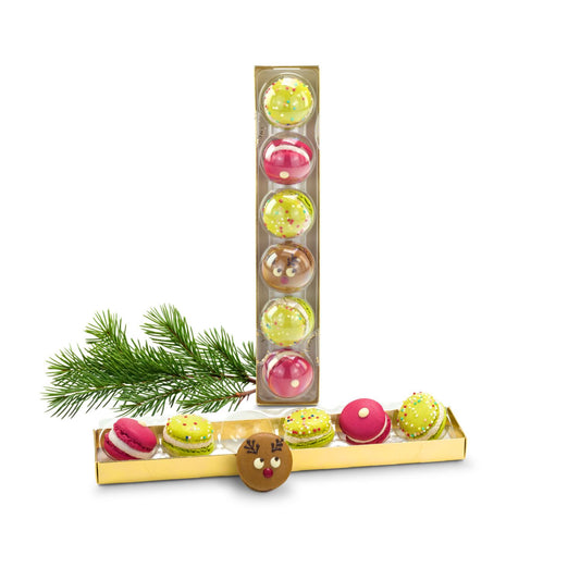 Weihnachts-Macarons