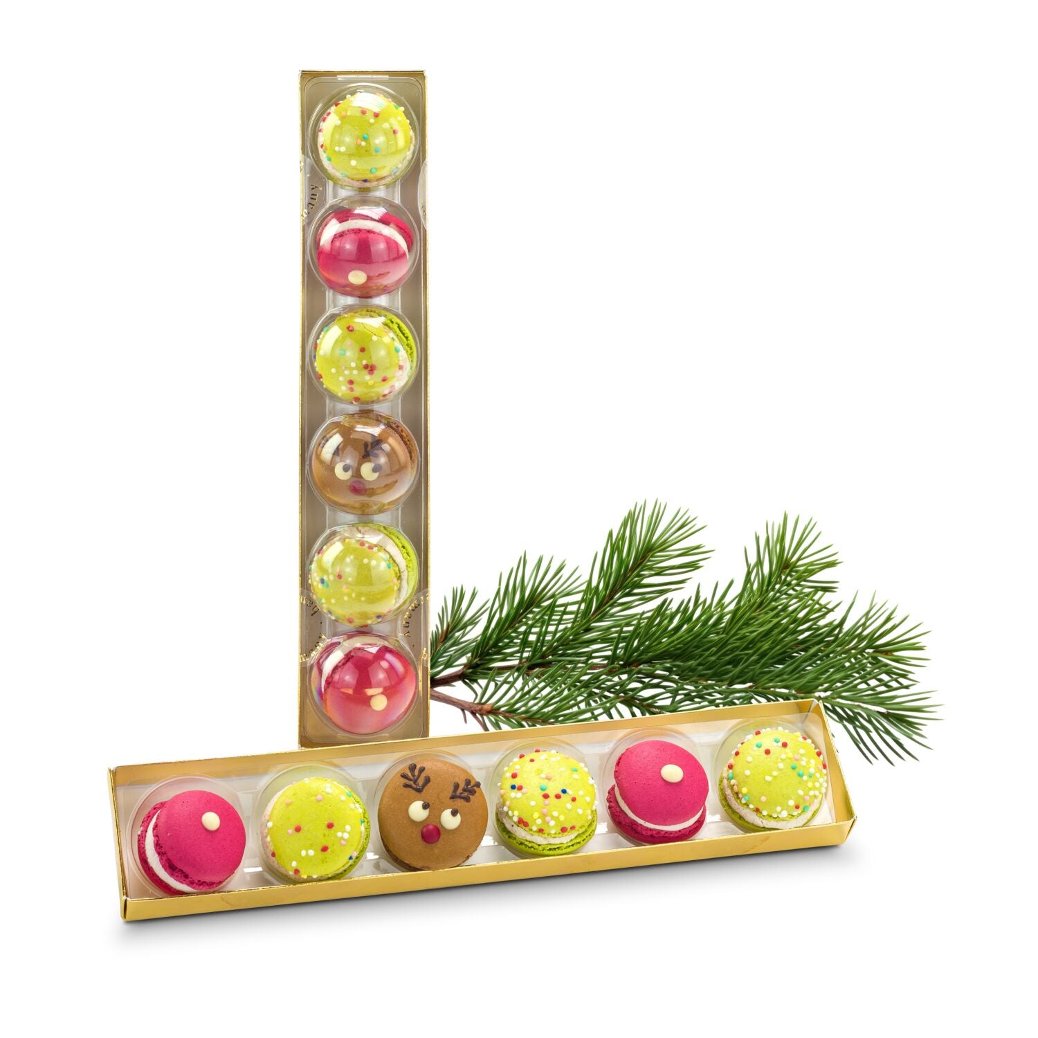 Weihnachts-Macarons