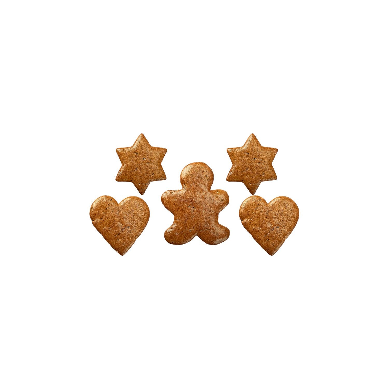 Kreativset Lebkuchenfiguren, Dekorier-Set mit 5 Lebkuchenteilen (480 g)