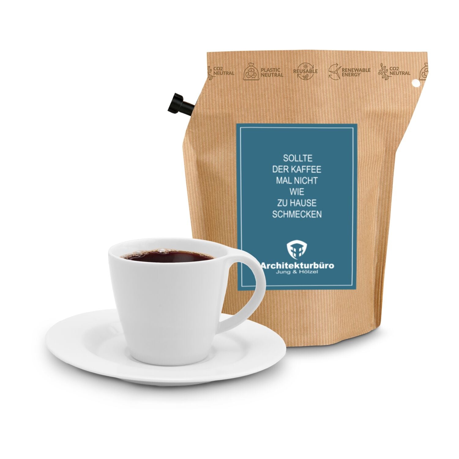 Home-Office Wachmacher Kaffee Brühbeutel Honduras, wiederverwendbar, Fairtrade