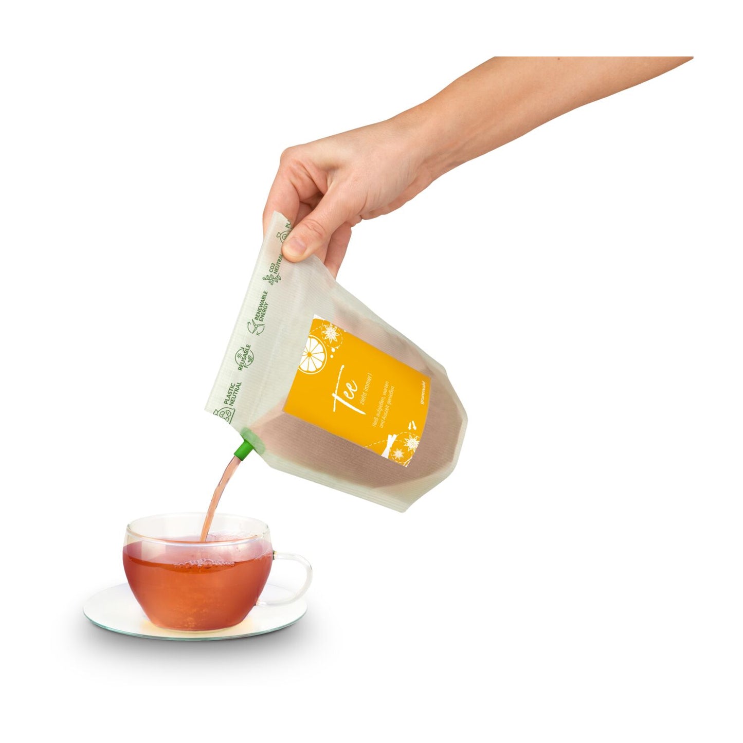 Tee-Brühbeutel, Für die besTEEn Mitarbeiter, Tasty Berry, wiederverwendbar