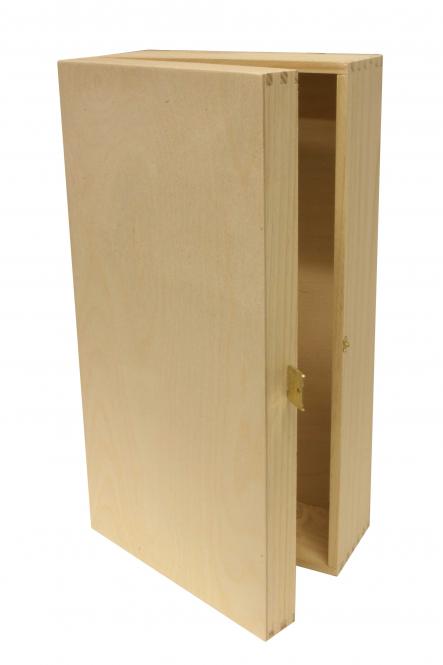 Sektgläser / Champagnergläser Set mit 2er Holzkiste und Gravur deines Logos / Designs