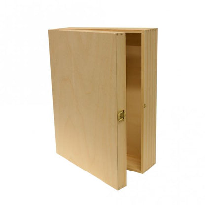 Holzkiste 3er mit Gravur / Fotodruck deines Logos / Designs