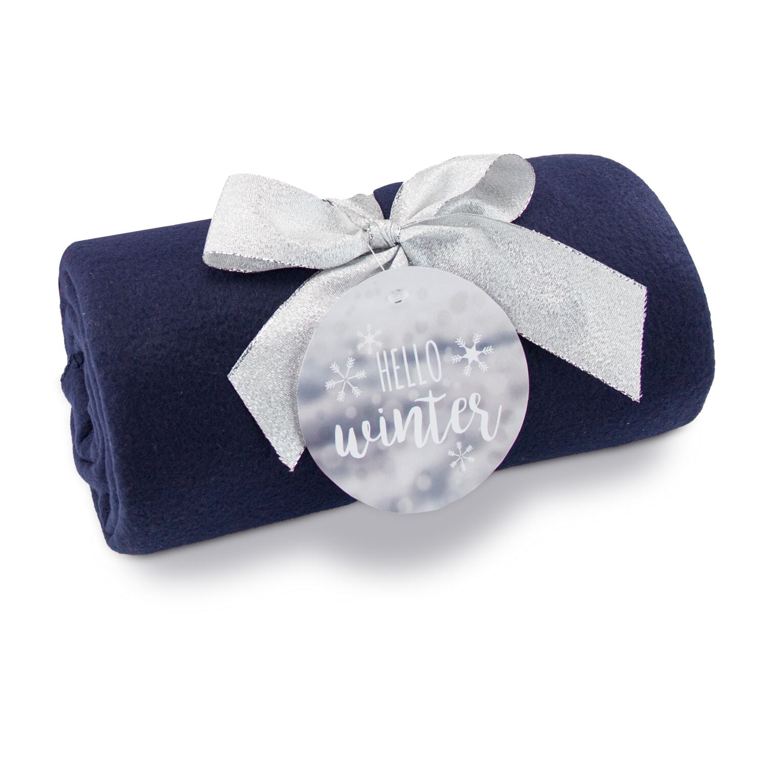 Fleecedecke Winter navy