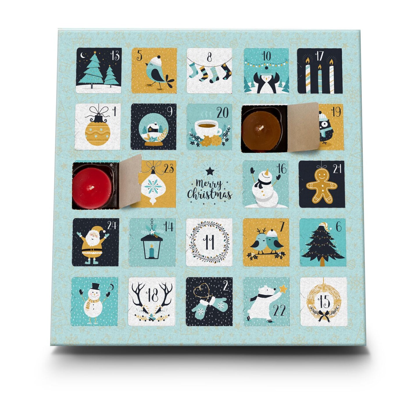 Duftkerzen Adventskalender Charming Christmas