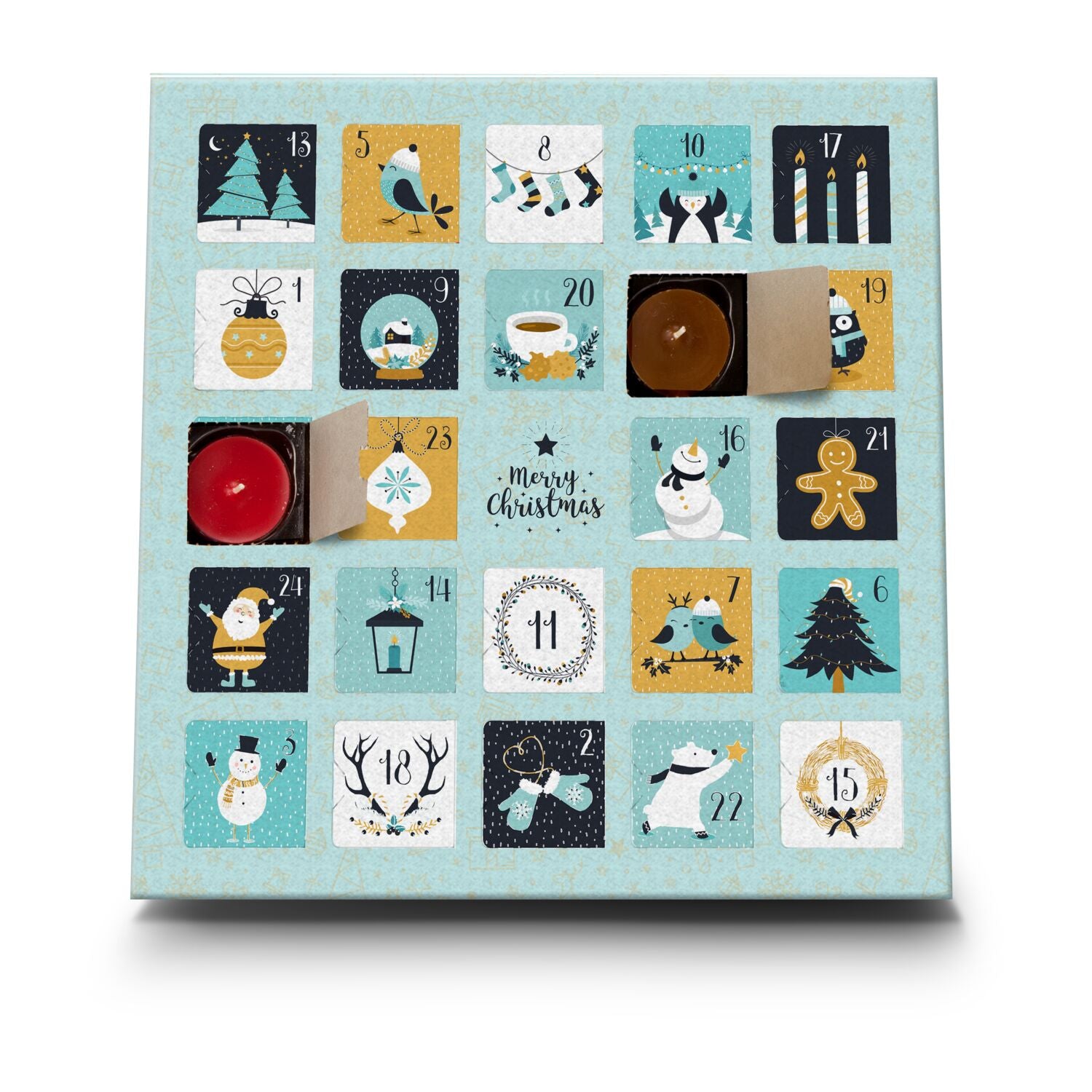 Duftkerzen Adventskalender Charming Christmas
